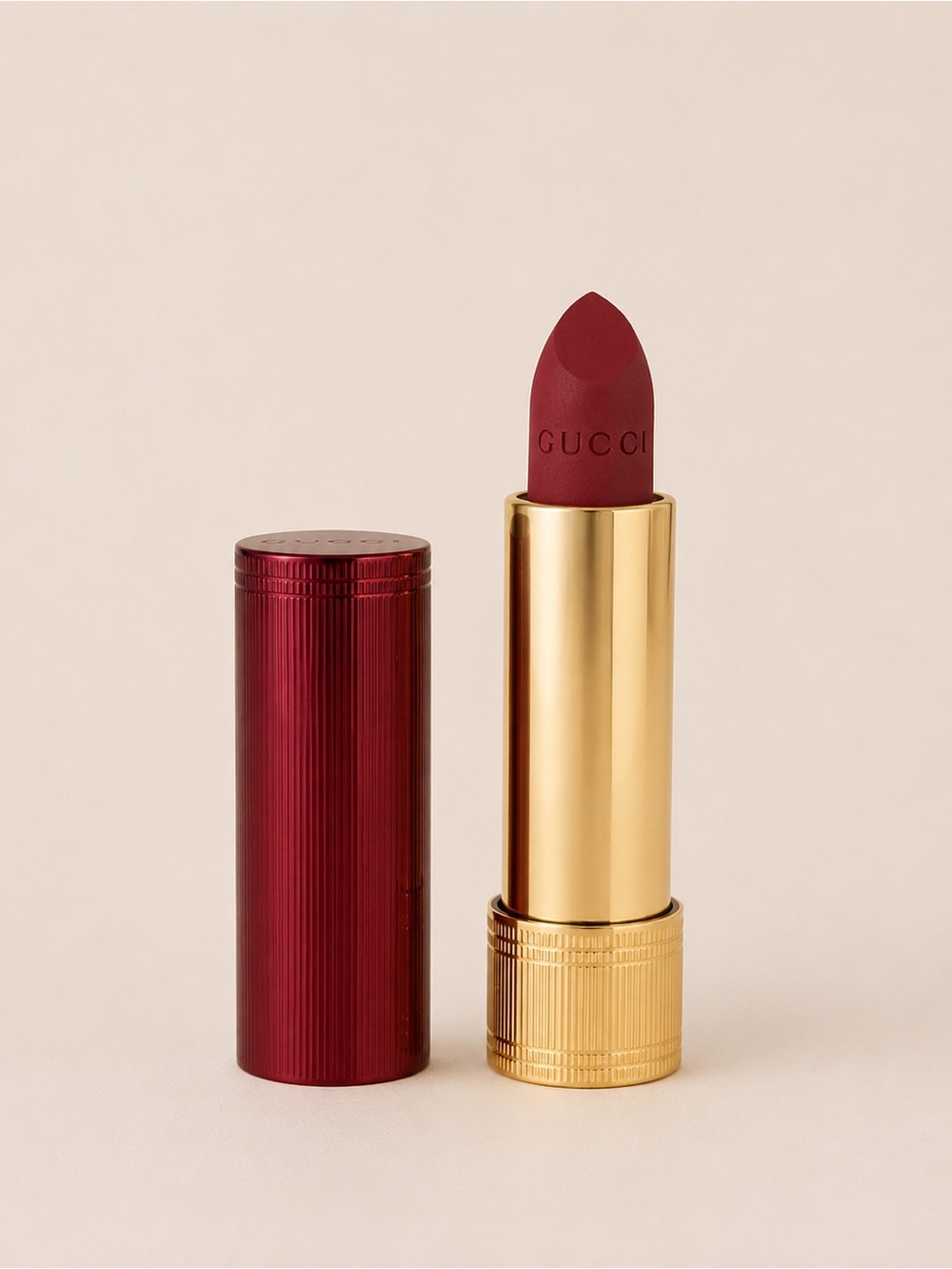 NWOB Gucci Velvet Matte Lipstick — Deep Red